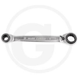 KS Tools 4 in 1 GEARplus® double ratchet ring spa
