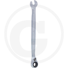 KS Tools GEARplus® combination ratchet spanner, reversible, 6 mm