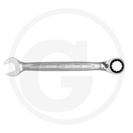 KS Tools GEARplus® combination ratchet spanner, reversible, 21 mm