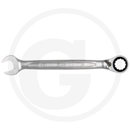 KS Tools GEARplus® combination ratchet spanner, reversible, 27 mm