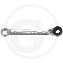 KS Tools GEAR+ mini bit ,spanner, 1/4", 95mm