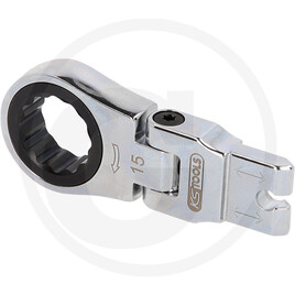 KS Tools Ringschlüsseleinsatz, 15 mm