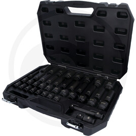 KS Tools 1/2" hexagonal impact socket set