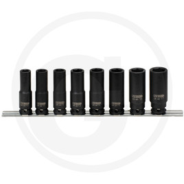 KS Tools Impact socket set, 8pcs, 3/8", 10-17mm