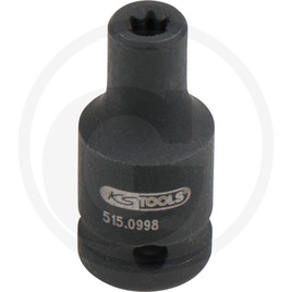 KS Tools 1/4 TX-E-Kraft-Stecknuss, kurz, E4