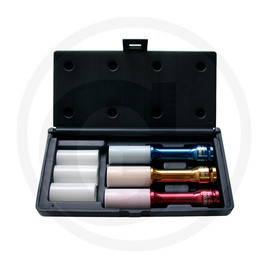 KS Tools Impact socket set,XL,6pcs,1/2",17-21mm