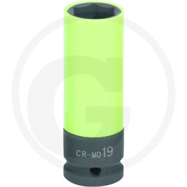 KS Tools Torque impact socket, deep, 1/2", 19mm
