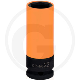 KS Tools Torque impact socket, deep, 1/2", 22mm