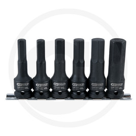 KS Tools 1/2" Impact joint bit socket set deep, 6pcs
