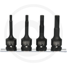 KS Tools 1/2" Impact joint bit socket set deep, 4pcs