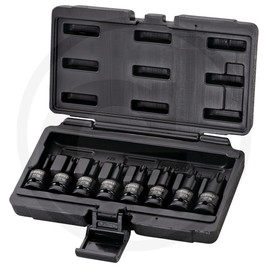 KS Tools 1/2" Impact bit socket TX set, 8pcs, T30-T80