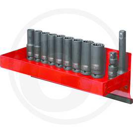 KS Tools 1/2" Impact bi hex socket set deep, 13pcs, 12-22mm