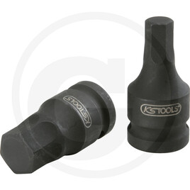 KS Tools 3/8" Kraft-Bit-Stecknuss für Innensechskant-Schrau