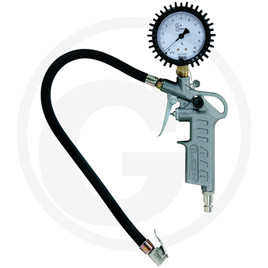 KS Tools Calibrated tyre inflation gauge, 0-12 ba