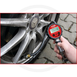 KS Tools Tyre inflator with digital gauge,0-14bar