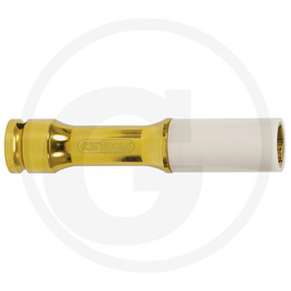 KS Tools Impact socket, XXL, yellow, 1/2", 19mm