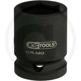 KS Tools 1.1/2" Sechskant-Kraft-Stecknuss, 60 mm, kurz