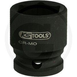 KS Tools 2.1/2" Sechskant-Kraft-Stecknuss, 75 mm