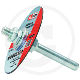 KS Tools Clamping mandrel M6 f. thin cutting disk