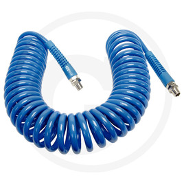 KS Tools PU compressed air spiral hose, 10mm