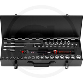 KS Tools ERGOprec torque kit, 40pcs, 3/8", 5-50Nm