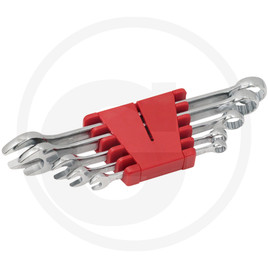KS Tools Combination spanner set, angled, 5 pcs.