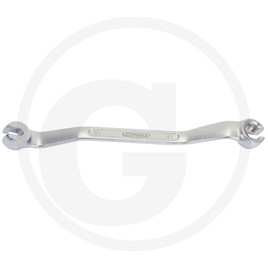KS Tools CHROME+ brake pipe spanner, 10x11mm