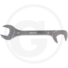 KS Tools Double open-ended spanner, 20° + 80° 16 mm