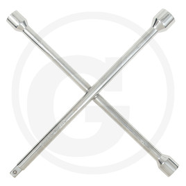 KS Tools Wheel spanner for passenger cars, 17x19x21x1/2"