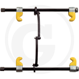 KS Tools Spring compressor with safety bar and pl