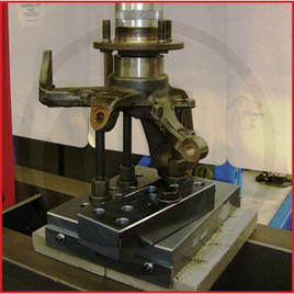 KS Tools Uni press frame, 245x200mm