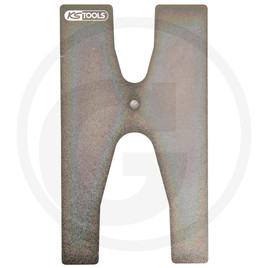 KS Tools Prism plate extra narrow, Ø 30.0/45.0 mm