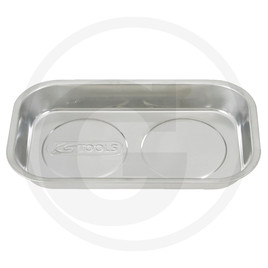 KS Tools Stainless steel magnetic tray, 140x240 m