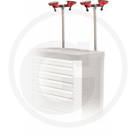 KS Tools ULTIMATE suction pads, silver, Ø 120mm