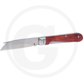 KS Tools Folding knife for electricians, 1 straight blade, 1 pointed blade