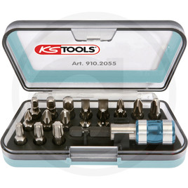 KS Tools 1/4" INOX+ bit set, 18pcs