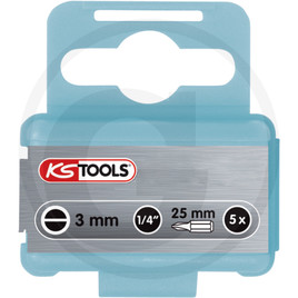 KS Tools 1/4" INOX+ bit slot, 3mm
