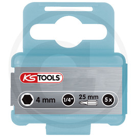 KS Tools 1/4" INOX+ bit hex, 6mm