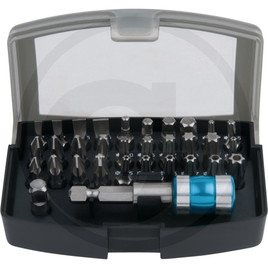 KS Tools 1/4" stainless steel bit box, colour coded 32pcs