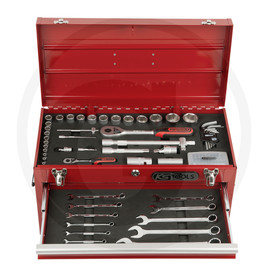 KS Tools Uni tool set,100pcs,1/4" +1/2"