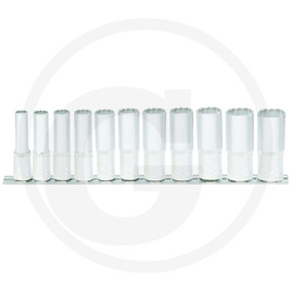 KS Tools 3/8" Bi hex socket set deep,11pcs