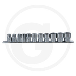 KS Tools 3/8" Hexagonal socket set,11pcs