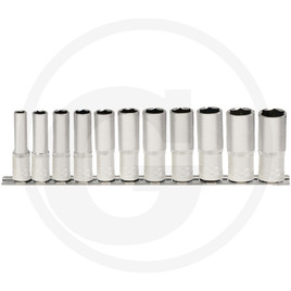 KS Tools CLASSIC hex socket set deep, 11pcs, 3/8"