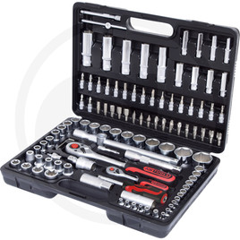 KS Tools 1/4" +1/2" SUPERLOCK socket wrench set