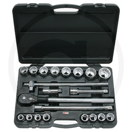 KS Tools 3/4" socket wrench set, 21 pcs.
