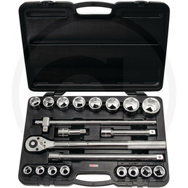 KS Tools 3/4" CLASSIC Hexagonal socket set21pcs