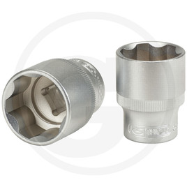 KS Tools 1/2" SUPERLOCK Sockets,l=42 mm,23 mm