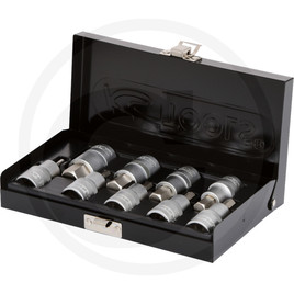 KS Tools 1/2" bit socket set for hexagon socket screws, short