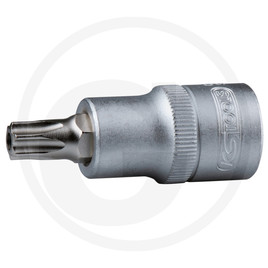 KS Tools 1/ 2" Bit Socket TX w. Bore, TB25