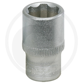 KS Tools 1/4" SUPERLOCK socket, 14mm